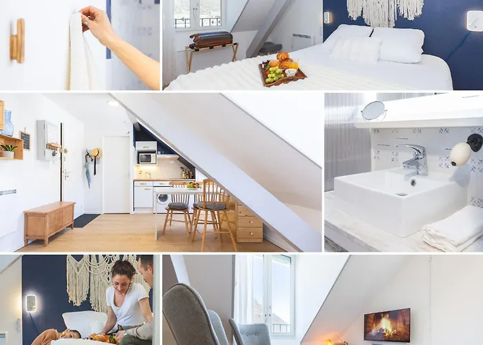 Le Perchoir, Avec Parking, Face Aux Thermes *