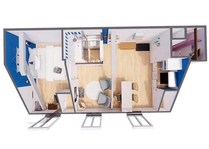 Le Perchoir, Avec Parking, Face Aux Thermes 아파트