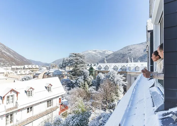 아파트 Le Perchoir, Avec Parking, Face Aux Thermes Bagnères-de-Luchon